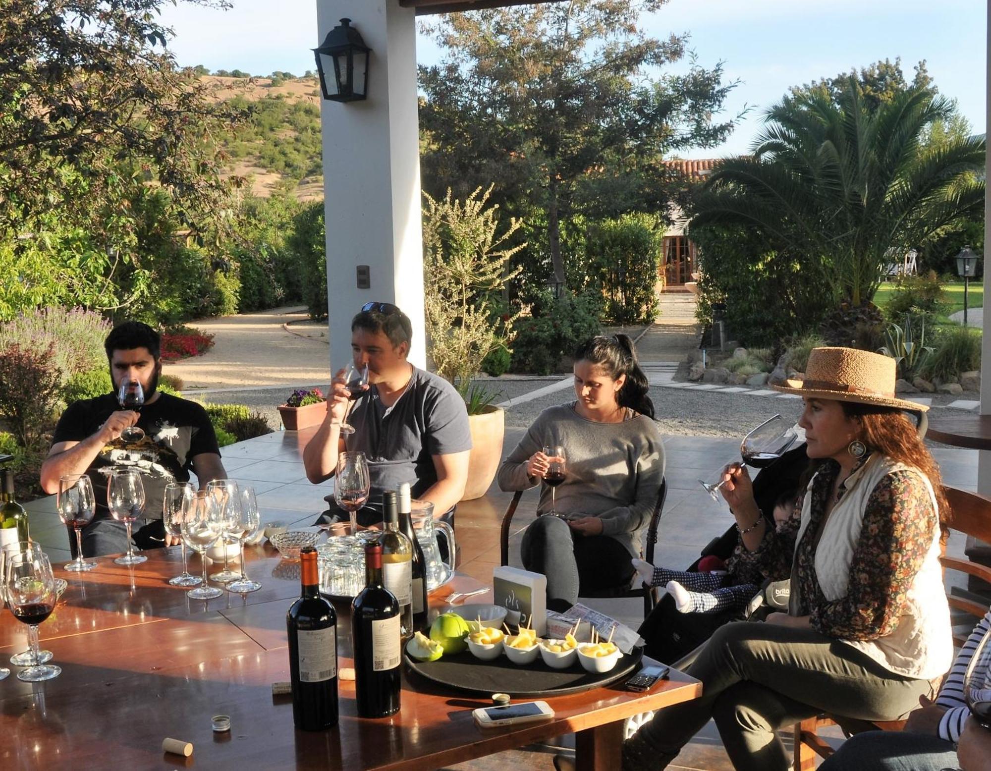 Hotel Boutique Solaz Bella Vista De Colchagua Santa Cruz Eksteriør bilde