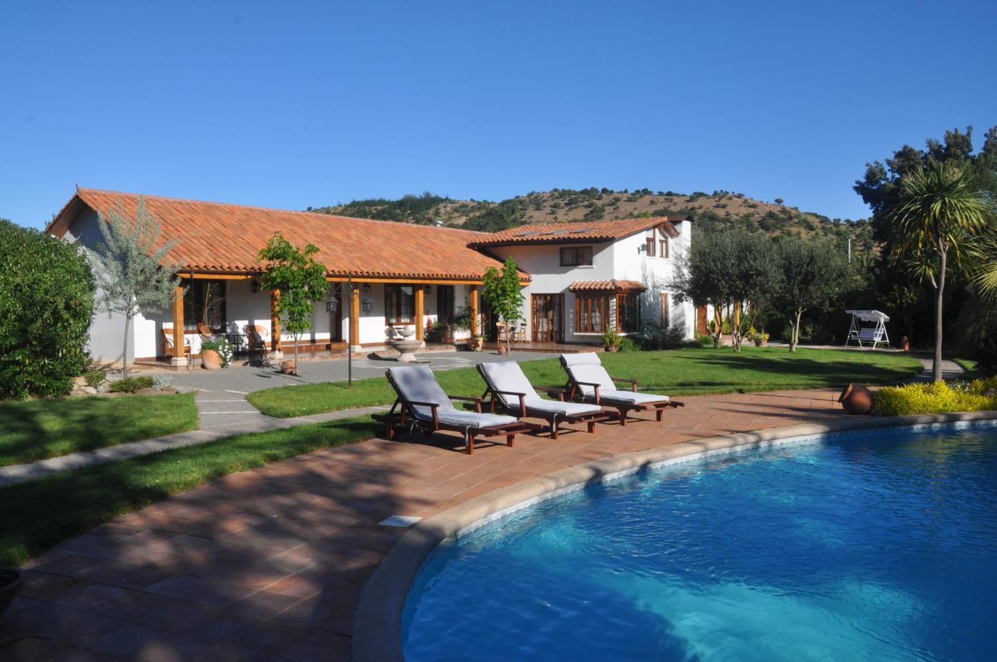 Hotel Boutique Solaz Bella Vista De Colchagua Santa Cruz Eksteriør bilde